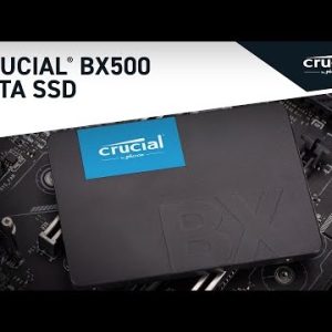 256GB SATA SSD 2.5" - Crucial BX500